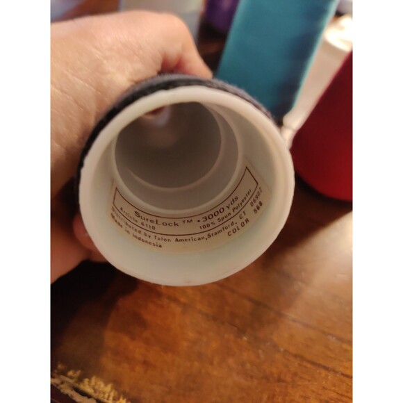 Lot of 8 Toldi- Sure- Maxi-Lock All-Purpose Serger Thread 2700+ Yd cones - Picture 11 of 11